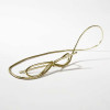 Decorative Loops Metallic Gold 35.5cm (50 pieces) [14MG]