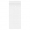 Grip Seal Bags with Vent-hole 7.5x20.5cm Crystal Clear PP 50 micron (100 pieces) [ZC38V]