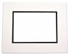 Mount Board Double thick Ivory/Black 45.7x61cm with 32.1x47.3cm Window (10 pieces) [MD20102]