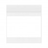 Grip Seal Bags 100x100mm with Write-on-Panel, PE 50 micron (100 pcs) [2WE44]