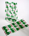 Printed Bags Christmas Trees 10.2x6.4x24.1cm with side gusset (100 pieces) [G4CTR]