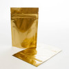 Stand Up Pouches Gold 10x6x15cm | 57 grams (100 pieces) [ZBGM2G]