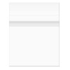 Plastic Bags 31.1x30.8cm Transparent Peel and Seal (100 pieces) [B1212PC]