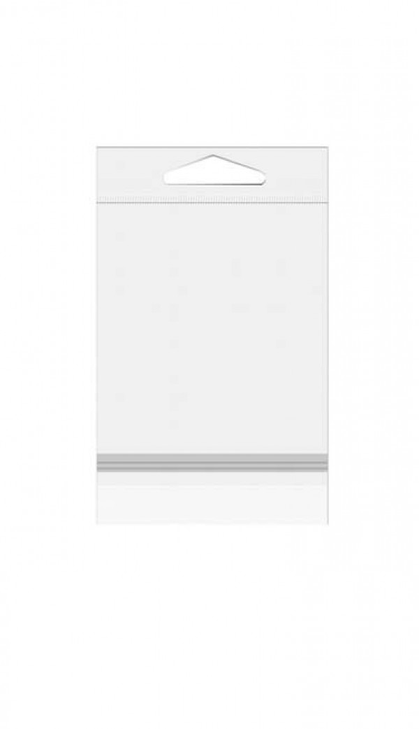 Headerbags 11.7x14.6cm with Protective Closure (100 pieces) [HB54PC]
