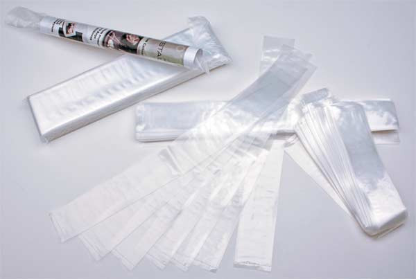 Plastic Poster Tubes 5x55cm (50 micron) [100 pieces) [PT2X22]
