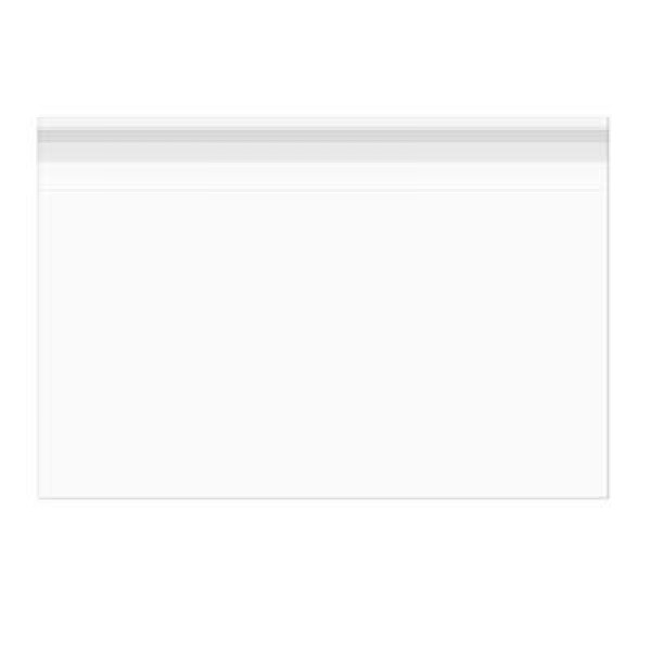 Plastic Bags 11x8cm Transparent Peel and Seal (100 pieces) [B34]