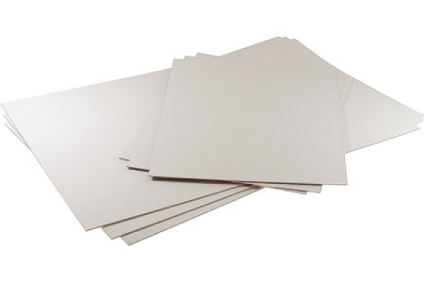Stiffeners White 45.7x61cm 4-Ply (25 pieces) [BACK18]