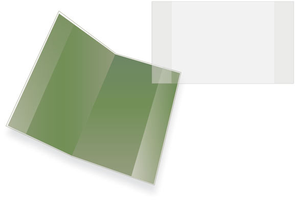 Plastic Bags for Open Cards ECO-friendly 17x24.8cm (100 pieces) [GCJA6]