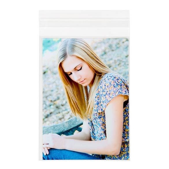 Plastic Bags 13.5x18cm Transparent Peel and Seal (100 pieces) [B75S]