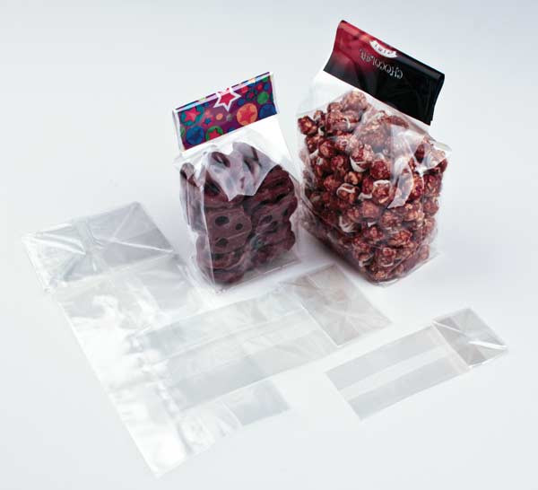 Block Bottom Bags Clear 10x6x20cm (100 pieces) [FG4]