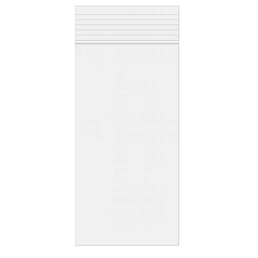 Grip Seal Bags 75x205mm PE 50 micron (100 pcs) [2PE38]