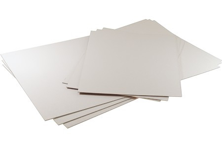 Stiffeners White 10.2x15.2cm 4-Ply (25 pieces) [BACK4]