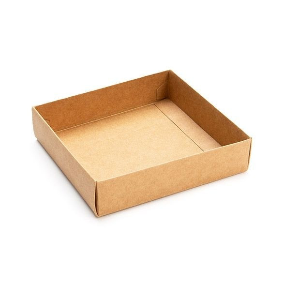 Kraft Gift Boxes Bottom 10.5x2.5x10.8cm (25 pieces) [KR99]