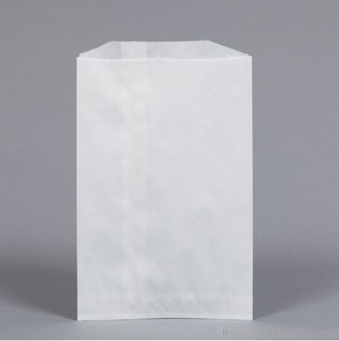 Paper Bags White 13x20cm White Kraft 40grs (100 pieces) [PAGK1320]
