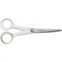 Multi Purpose Scissors, L: 17 cm, 1 pc, white [HOB-1020413]