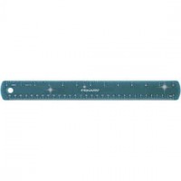 Ruler, L: 30 cm, W: 3.5 cm, 1 pc, blue [HOB-1023923]