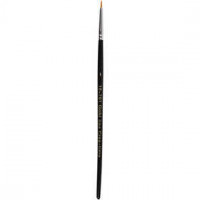 Gold Line Brush, size 1, W: 2 mm, 12 pcs [HOB-10701]