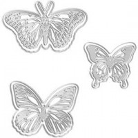 Die Cut, size 5x4.5+6.5x5+8x4.5 cm, 1 pc [HOB-11785]