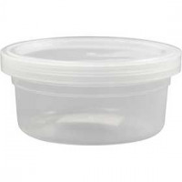 Plastic Tub with Lid, H: 38 mm, D: 84 mm, 20 pcs [HOB-13173]