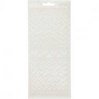 Stickers, sheet 10x23 cm, 1 sheet, transparent [HOB-170043]