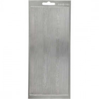 Stickers, sheet 10x23 cm, 1 sheet, silver [HOB-170048]