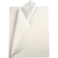 Tissue Paper, sheet 50x70 cm, 14 g, 10 sheets, white [HOB-200881]