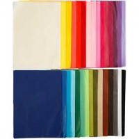 Tissue Paper, A4 210x297 mm, 14 g, 300 mixed sheets [HOB-20914]