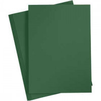 Card, A4 210x297 mm, 180 g, 20 sheets, fir green [HOB-21124]
