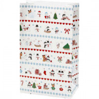 Paperbags, H: 21 cm, size 6x12 cm, 8 pcs [HOB-23187]