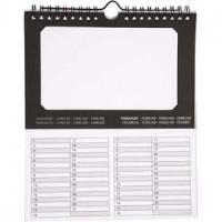 Eternity Calendars, size 19x23 cm,  180 g, 5pcs, hole size 15,3x9,2 cm