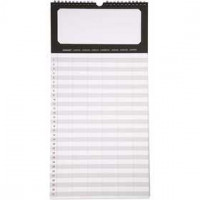 Family Planner, size 44x22 cm,  180 g, 5pcs, inner size 8x19 cm