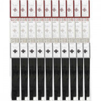 Paper Star Strips, W: 15+25 mm, D: 6.5+11.5 cm, 3x10 packs [HOB-24344]