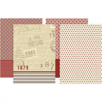 Decoupage Paper, sheet 25x35 cm, 17 g, 8 mixed sheets [HOB-254750]