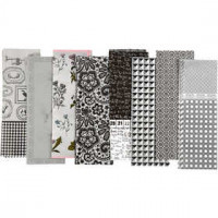 Decoupage Paper, sheet 25x35 cm, 17 g, 80 mixed sheets [HOB-25514]