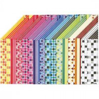 Color Bar Paper, A4 210x297 mm, 100 g, 16 mixed sheets [HOB-26020]