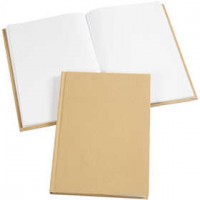 Sketchbook, A5 15x21 cm, thickness 80 g, 1 pc, brown [HOB-26367]