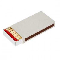 Matchbox, rectangular, size 11,2x6x1,8 cm, 12pcs [HOB-26418]