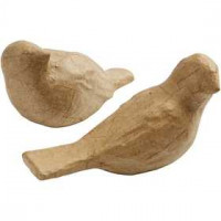 Birds, size 15x7x6 cm, 6 pcs [HOB-26698]