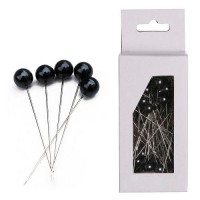 Push Pins 8 mm Black [IFS-27620]