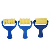 Pattern Rollers, W: 7 cm, 3mixed