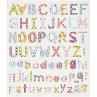 Fancy Stickers, sheet 15x16.5 cm, 1 sheet [HOB-28989]