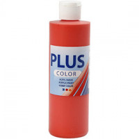 Plus Color Craft Paint, 250 ml, brilliant red [HOB-39427]