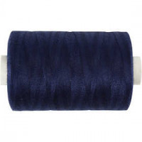 Sewing Thread, L: 1000, 915 m, navy blue [HOB-41222]