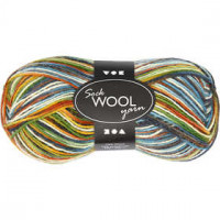 Sock Yarn, L: 200 m, 50 g, multi color harmony [HOB-41316]