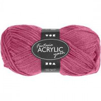 Fantasia Acrylic Yarn, L: 80 m, 50 g, antique rose [HOB-421770]