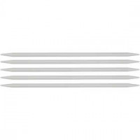 Knitting needles, size 6, L: 20 cm, 1 set [HOB-42263]