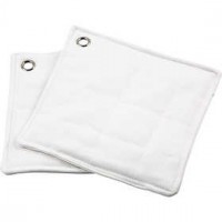 Pot Holders, size 22x22 cm, white, 2pcs [HOB-444611]