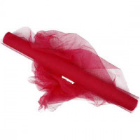 Tulle, W: 50 cm, 5 m, pink [HOB-44614]