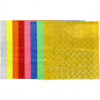 Reflective Plastic, sheet 23x24 cm, thickness 0.24 mm, 20 mixed sheets [HOB-44940]