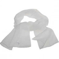 Silk Chiffon Scarf, size 35x130 cm, 15 g/m2, 1 pc [HOB-48065]